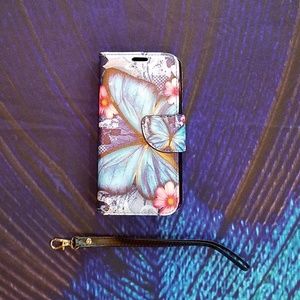 Leather Wallet Case ID & Credit Card Slot